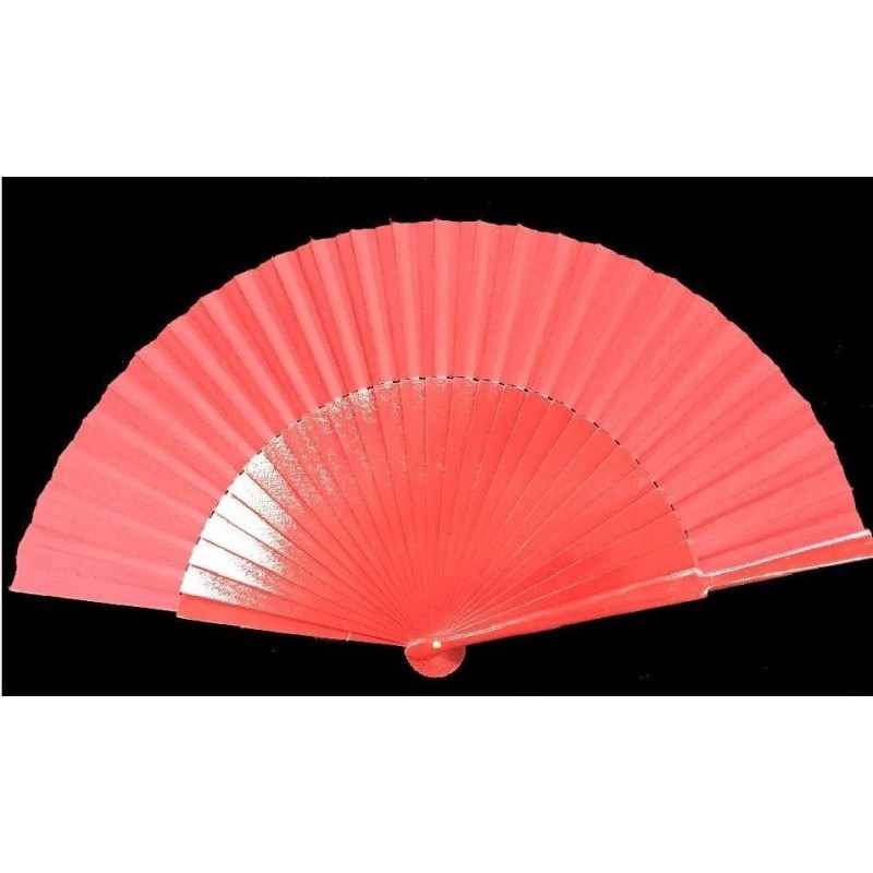 ABANICO SEMIPERICÓN MADERA LISO