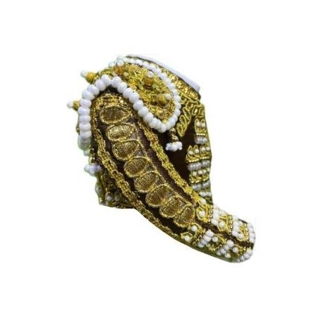 CHAQUETILLA TORERO MINI TABACO Y ORO