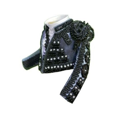 CHAQUETILLA TORERO MINI GRIS MARENGO Y AZABACHE