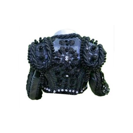 CHAQUETILLA TORERO MINI GRIS MARENGO Y AZABACHE