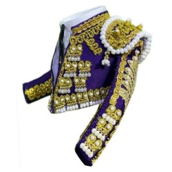 CHAQUETILLA TORERO MINI NAZARENO Y ORO 2
