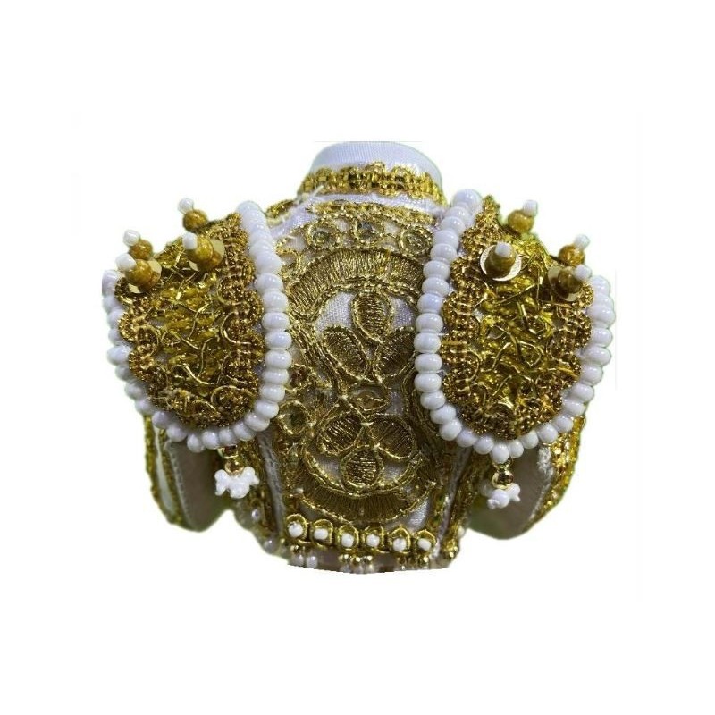 CHAQUETILLA TORERO MINI BLANCO Y ORO