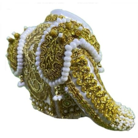 CHAQUETILLA TORERO MINI BLANCO Y ORO