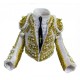 CHAQUETILLA TORERO MINI BLANCO Y ORO