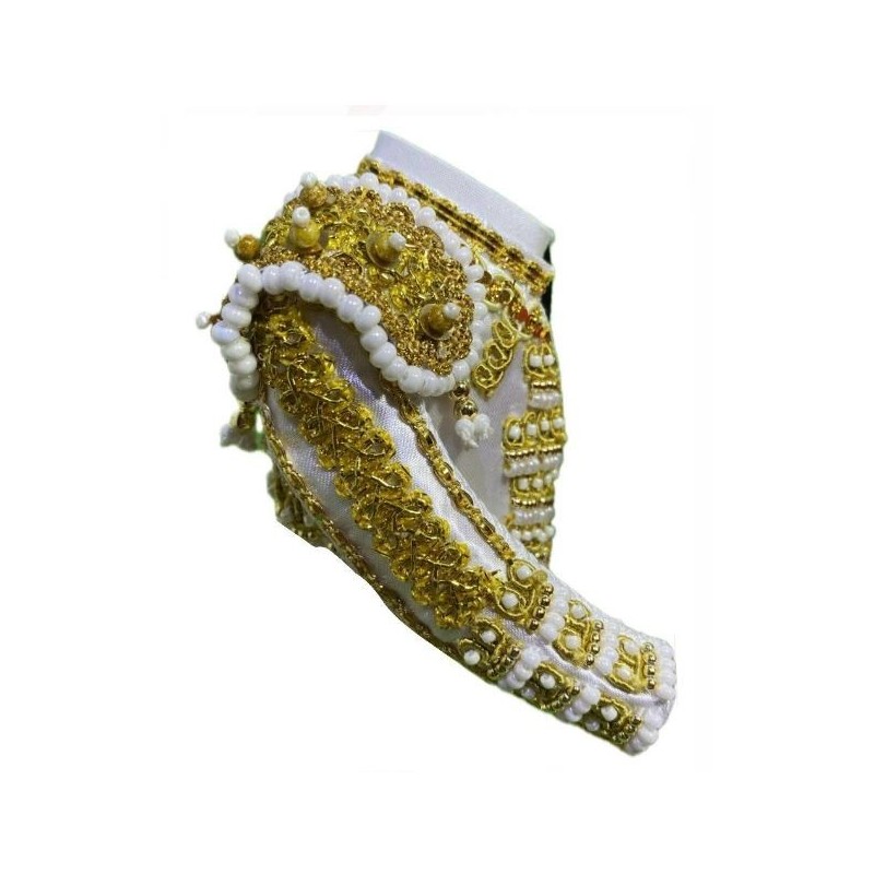 CHAQUETILLA TORERO MINI BLANCO Y ORO