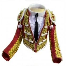 CHAQUETILLA TORERO MINI SANGRE DE TORO Y ORO