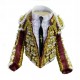 CHAQUETILLA TORERO MINI BURDEOS Y ORO