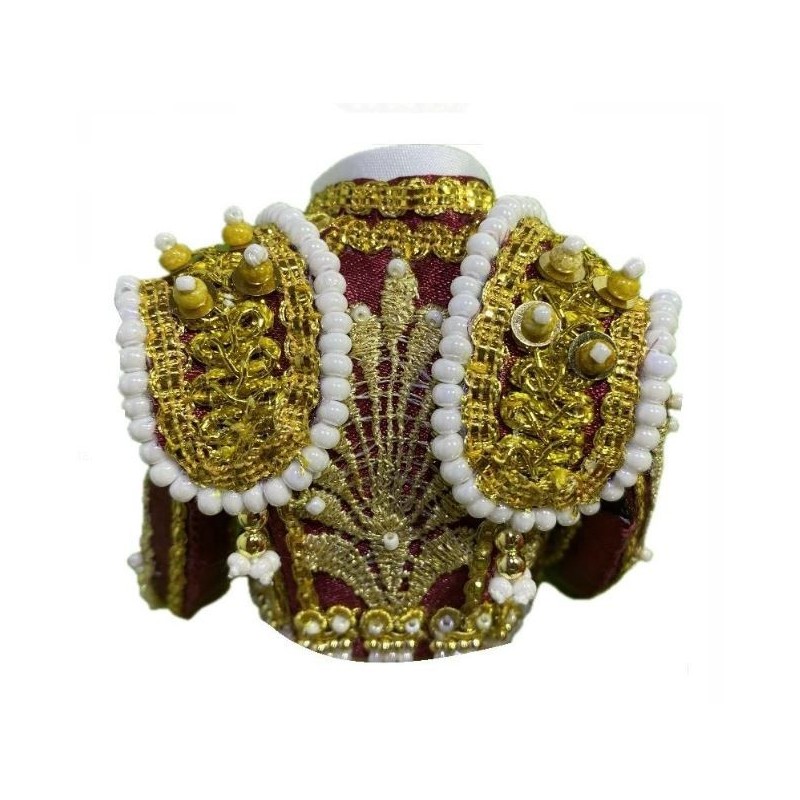 CHAQUETILLA TORERO MINI BURDEOS Y ORO