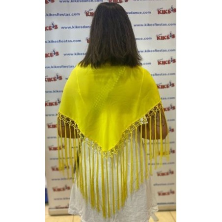 CUELLO FLAMENCA GASA CON FLECOS