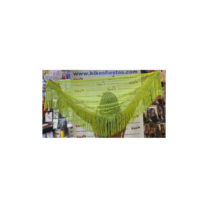 MANTONCILLO CALADO CON FLECOS