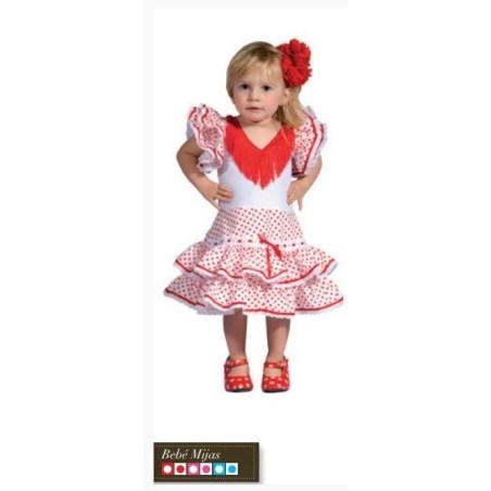 VESTIDO FLAMENCA BEBÉ MIJAS HILARY