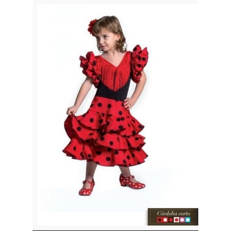 VESTIDO FLAMENCA CÓRDOBA CORTO NIÑA