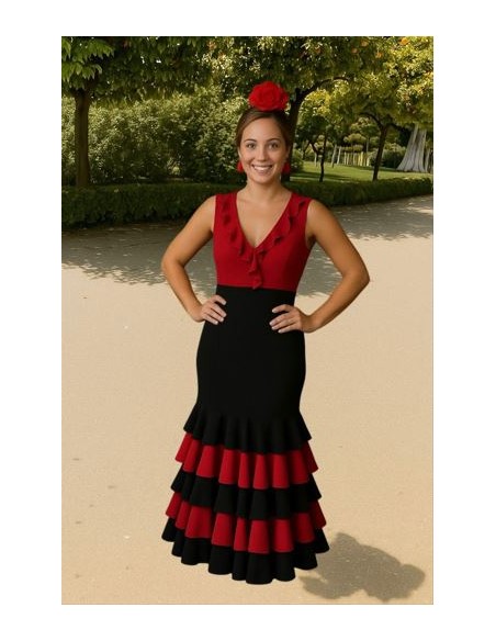 VESTIDO FLAMENCA VOLANTES