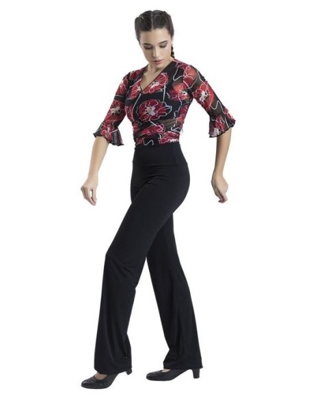 PANTALÓN LARGO TOBILLO CON TRINCHA