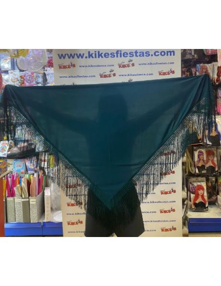 MANTÓN LISO EN PICO GRANDE