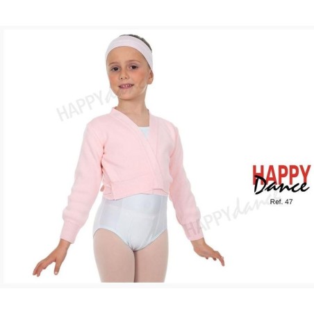 CHAQUETA BALLET CRUZADA ROSA