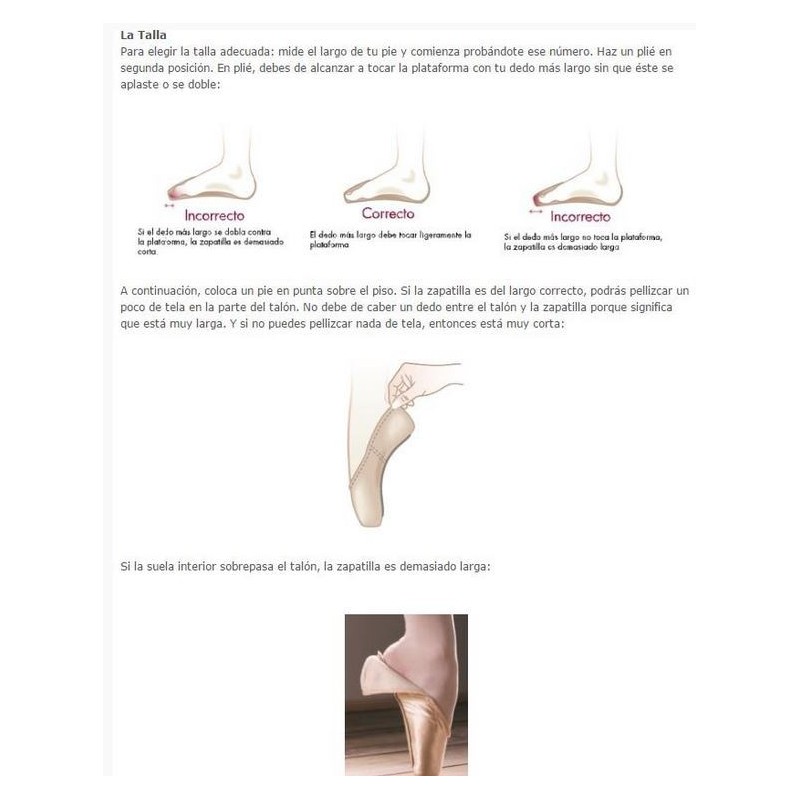 PUNTAS DUREZA ALTA Y EMPEINE ANCHO MEDIO