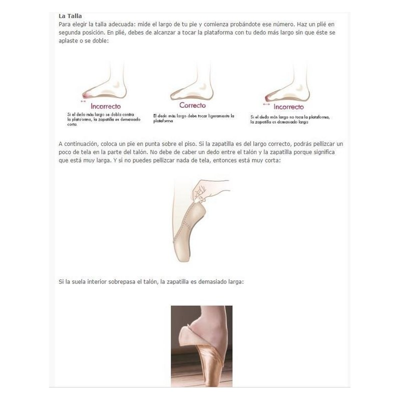 PUNTAS DUREZA ALTA Y EMPEINE ANCHO