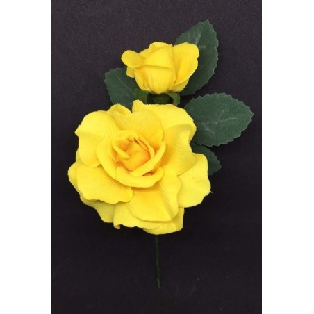 RAMILLETE ROSA GRANDE Y PEQUEÑA