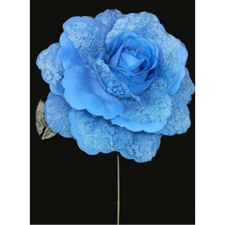 ROSA CON ENCAJE