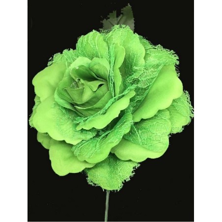 ROSA CON ENCAJE