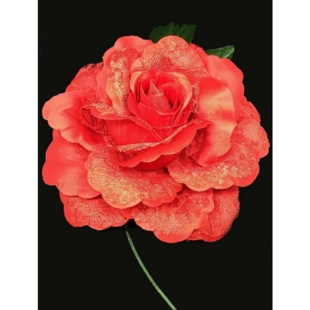 ROSA CON ENCAJE