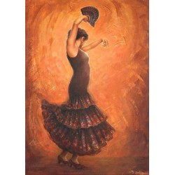 TABLILLA DE MADERA FLAMENCA 2