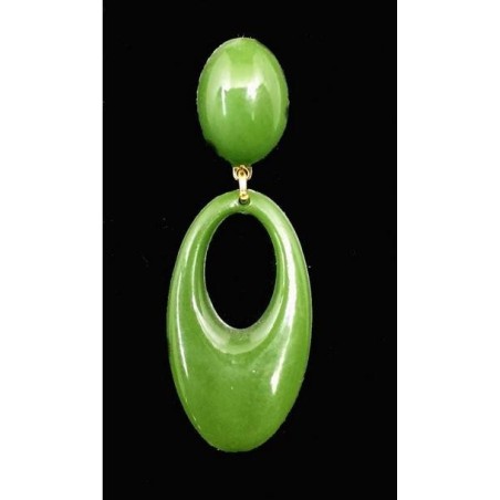 PENDIENTES FLAMENCA PEQUEÑOS OVALADOS
