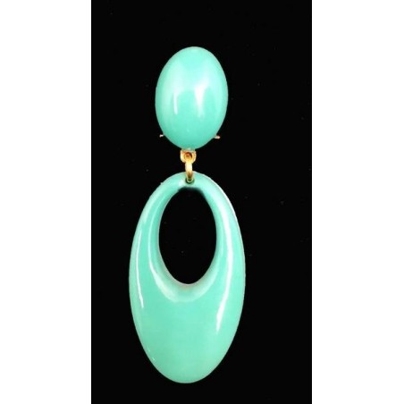 PENDIENTES FLAMENCA PEQUEÑOS OVALADOS