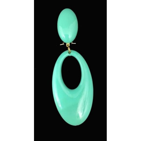 PENDIENTES FLAMENCA OVALADOS GRANDES