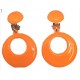 PENDIENTES FLAMENCO AROS CIERRE OMEGA