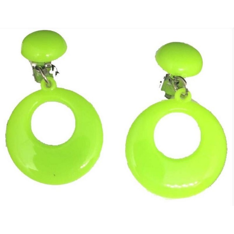 PENDIENTES FLAMENCO INFANTIL AROS CIERRE OMEGA