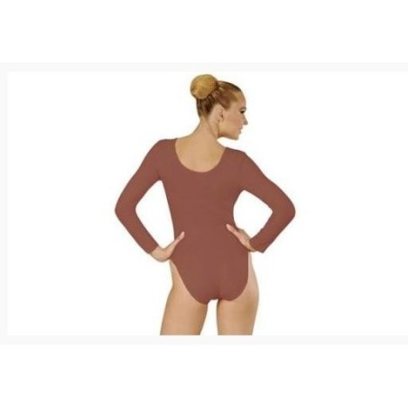 MAILLOT MANGA LARGA MUJER COLOR PIEL