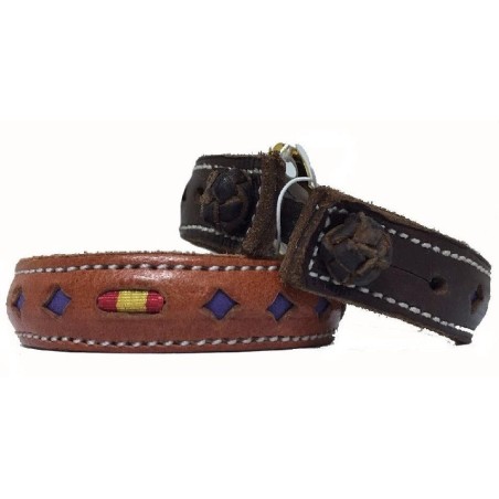 PULSERA CUERO COLORES