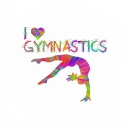 TAZA I LOVE GYMNASTICS 2
