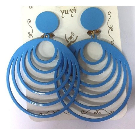PENDIENTES FLAMENCO ACETATO MUJER LÍNEAS