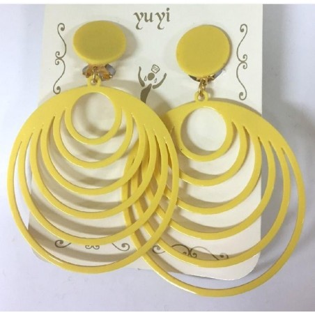 PENDIENTES FLAMENCO ACETATO MUJER LÍNEAS