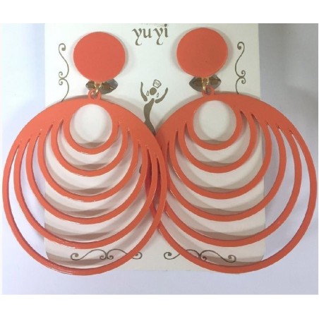 PENDIENTES FLAMENCO ACETATO MUJER LÍNEAS