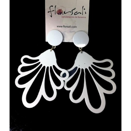 PENDIENTES FLAMENCO ACETATO MUJER
