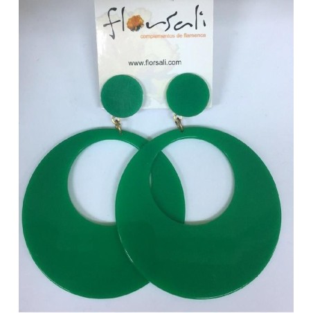 PENDIENTE FLAMENCO ACETATO MUJER AROS
