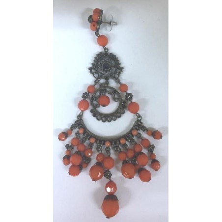 PENDIENTE FLAMENCO MUJER BOLAS