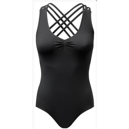 MAILLOT ESPALDA CRUZADA TIRAS SUPPLEX