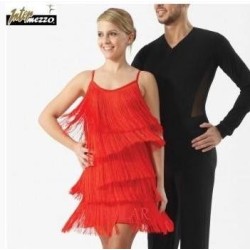 VESTIDO TIRANTE FLECOS INTERMEZZO