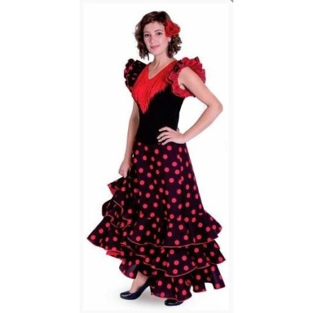 VESTIDO FLAMENCA CÓRDOBA LARGO MUJER
