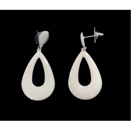 PENDIENTES FLAMENCOS OVALADOS