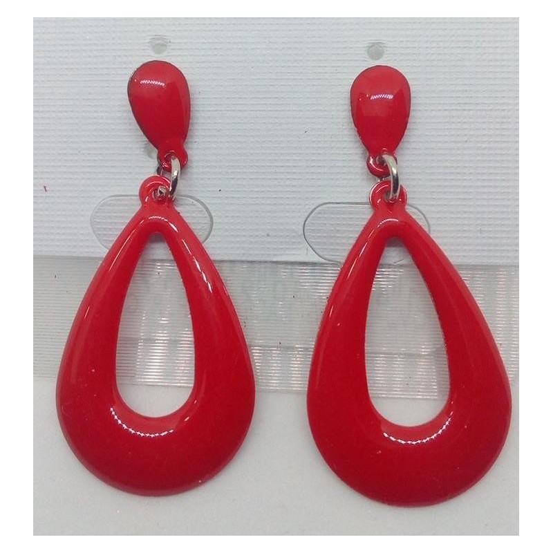 PENDIENTES FLAMENCOS OVALADOS