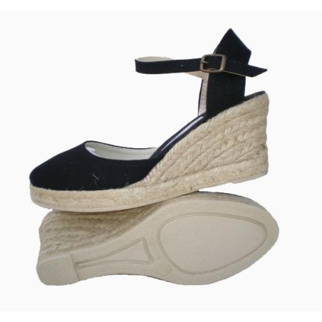 ZAPATO DE ESPARTO Y LONA