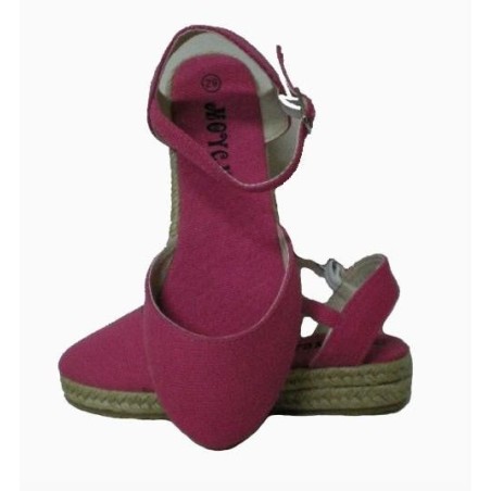 ZAPATO DE ESPARTO Y LONA