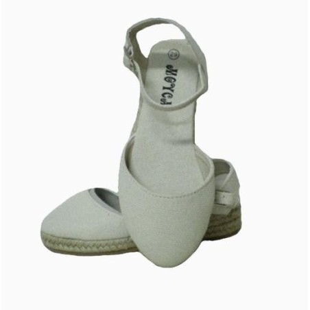 ZAPATO DE ESPARTO Y LONA