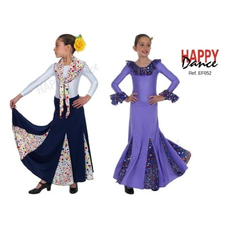 FALDA FLAMENCO COLOR EF052